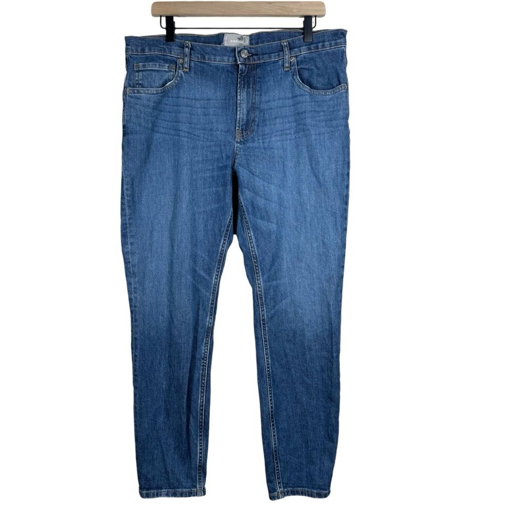 Everlane Modern Boyfriend Jeans Slim Straight Leg Medium Wash Denim Size 33